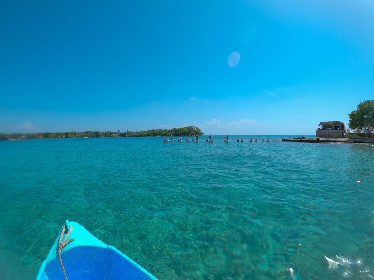 Isla Los Erizos Ecohouse Isla Grande  Dış mekan fotoğraf